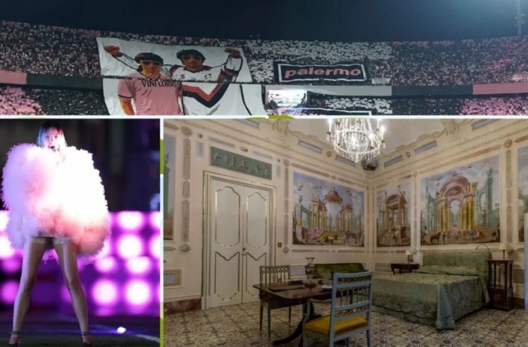 一些球员匆, 人的体育场, 已经在现场